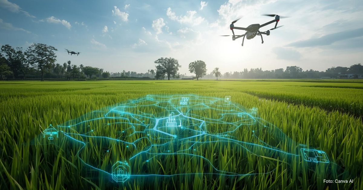 Revolusi GeoAI dan Federated Learning, Masa Depan Pemantauan Sawah untuk Zero Hunger 2030
